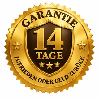 Siegel: 14 Tage Geld-zurück-Garantie